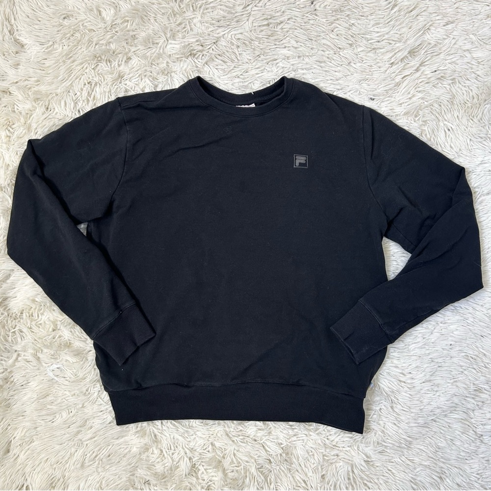 ◾️Fila Black Long Sleeve Crewneck